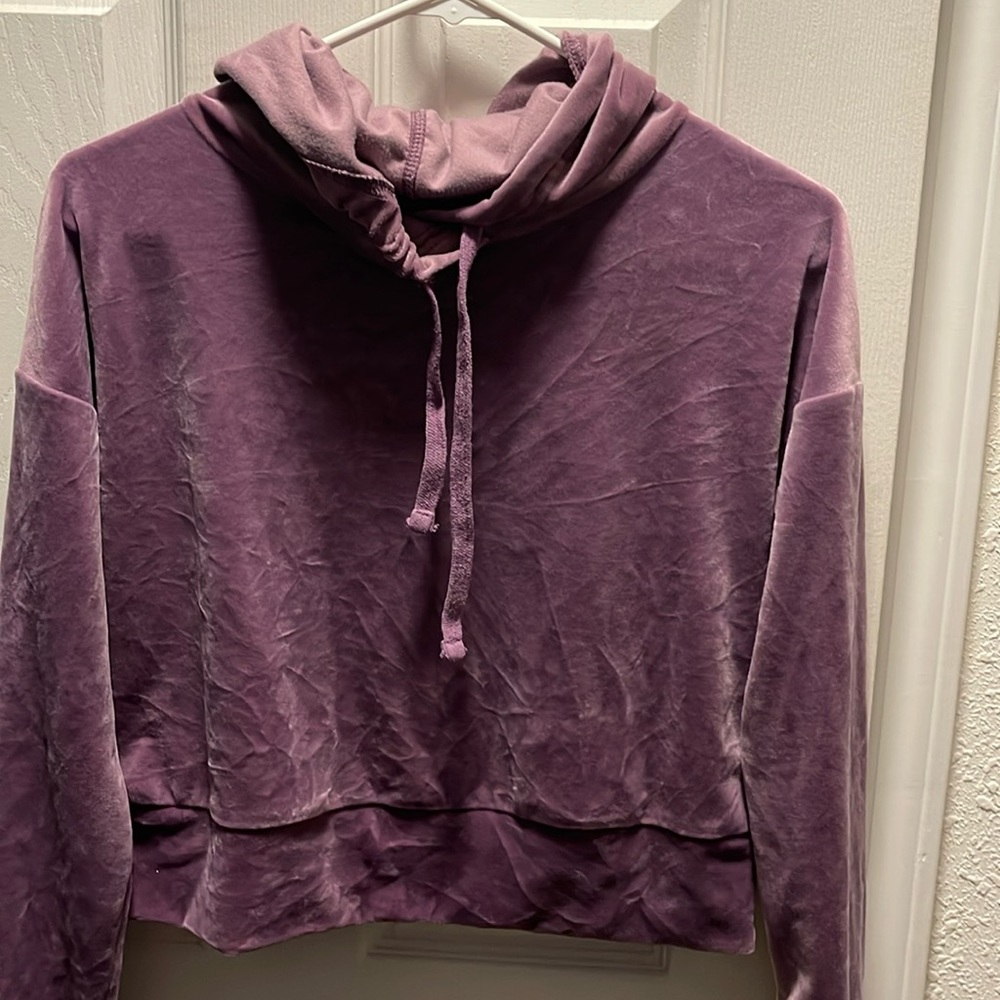 Soft purple hoodie
